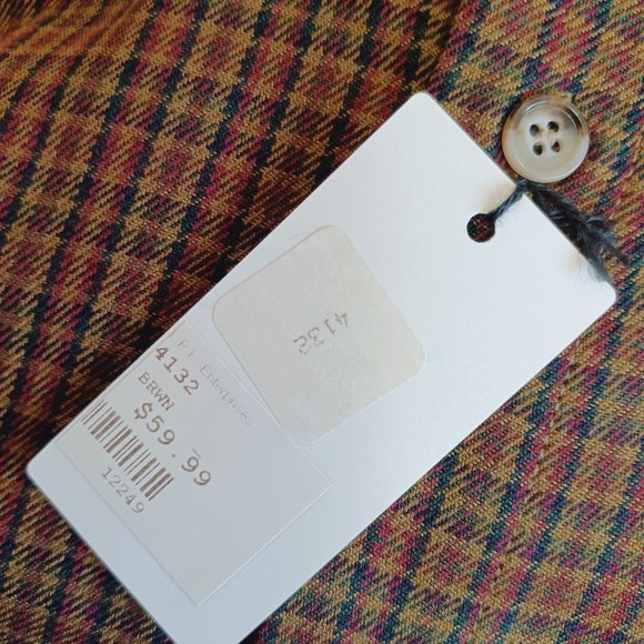 NEW WITH TAGS! Danelli Size Medium Long Sleeved Men's Shirt (4403) - Picture 4 of 8